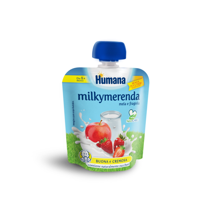 Milkymerenda Pomme Fraise Humana 100g