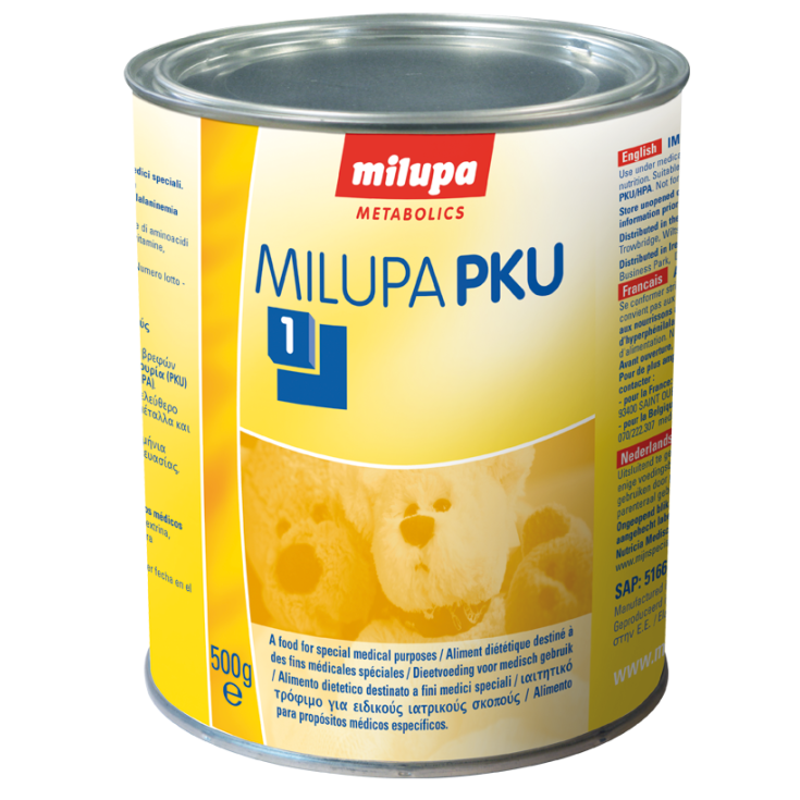 Milupa Pku 1 Milupa Metabolics 500g