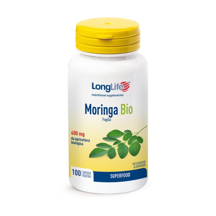 Moringa Bio LongLife 100 Capsules Végétariennes