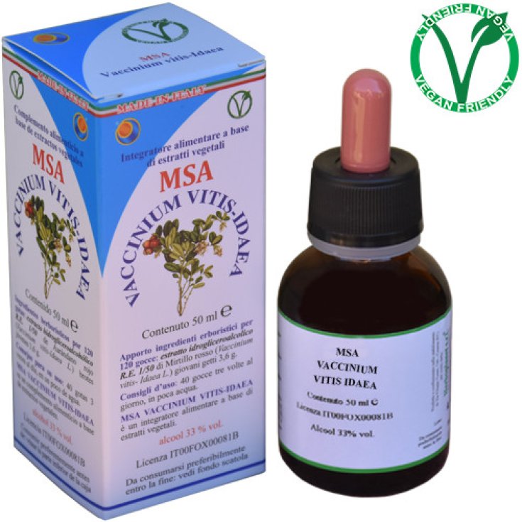 Msa Vaccinium Vitis Idaea Herboplanète 50ml