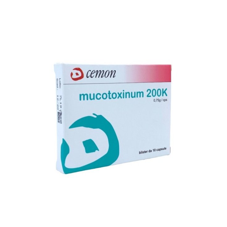 Mucotoxine 200K Cemon 10 Gélules