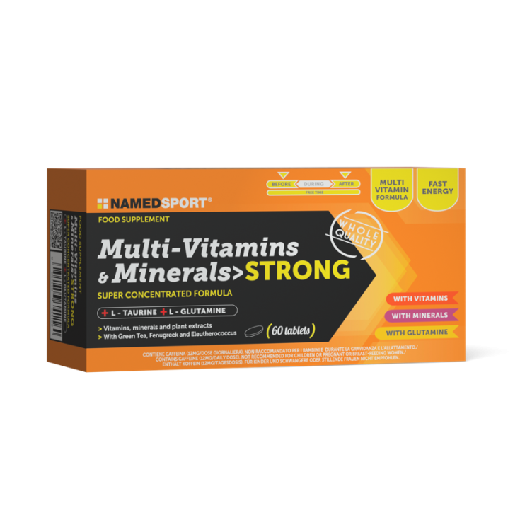 Multi-Vitamines & Minéraux > Strong NamedSport 60 Comprimés