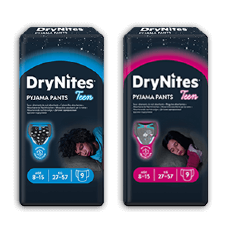 Drynites® Culottes Absorbantes Garçons 8-15 Ans 9 Pièces