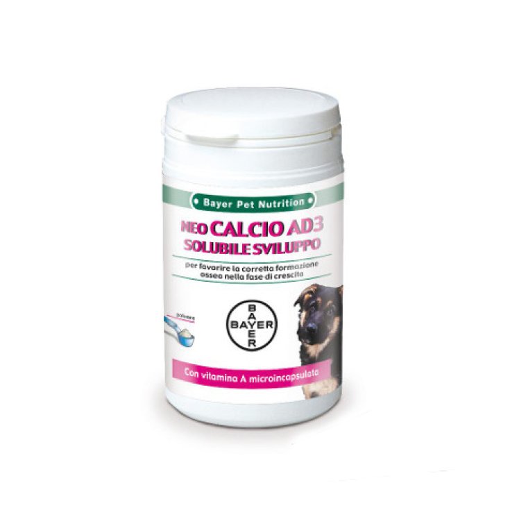 Neo Calcium AD3 Développement Soluble Bayer Pet Nutrition 200g