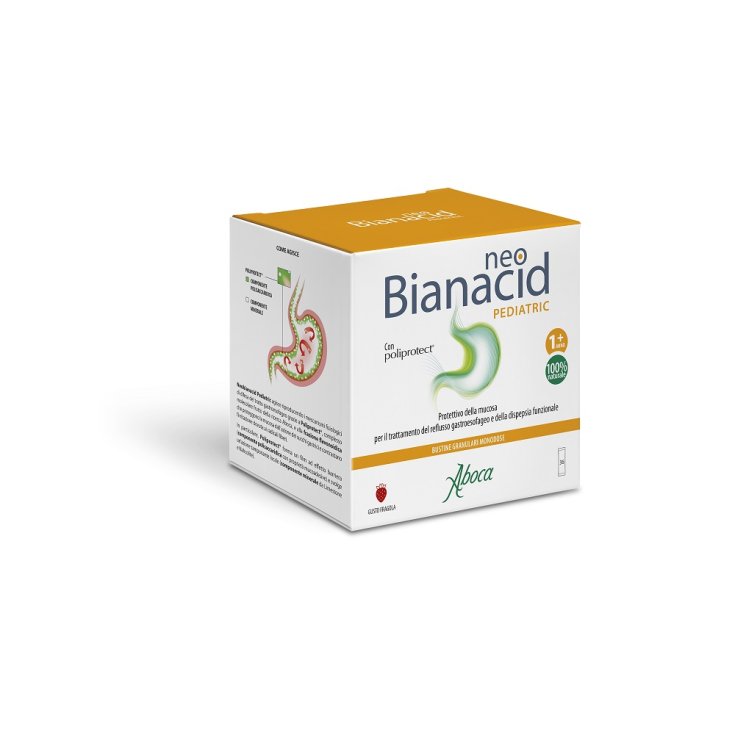 NeoBianacid Pediatric Aboca 36 Sachets Fraise