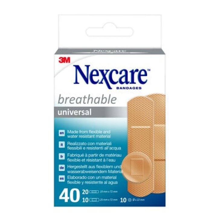 NexCare Patchs assortis 3M 40 pièces