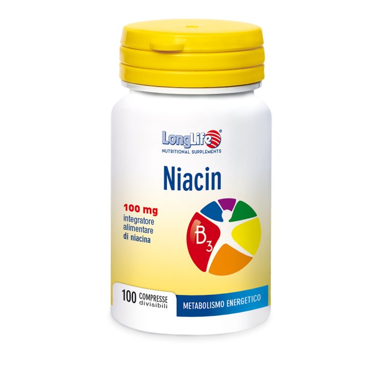 Niacine LongLife 100 Comprimés Sécables