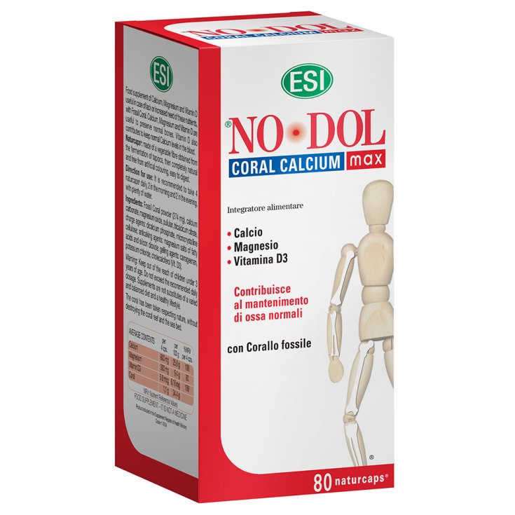 No Dol Coral Calcium Max Esi 80 Naturcaps