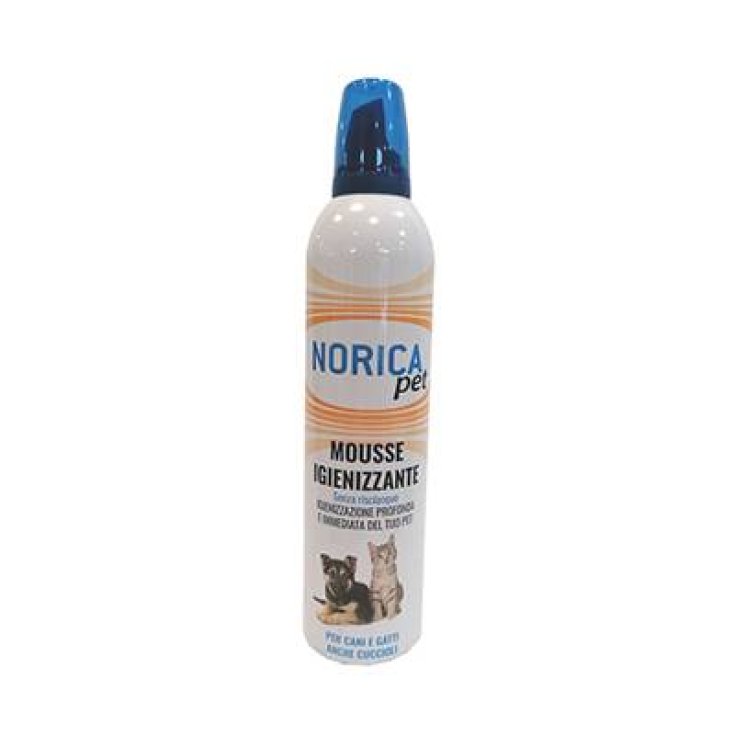 Mousse désinfectante pour animaux de compagnie Norica 400 ml