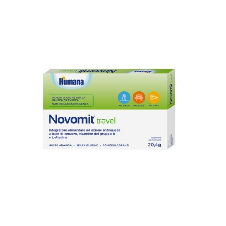 Novomit Voyage Humana 12 Chewing Gums