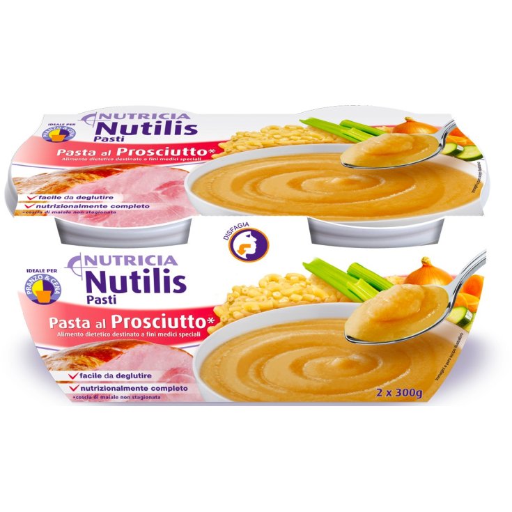 Nutilis Repas Pâtes Au Jambon Nutricia 2x300g