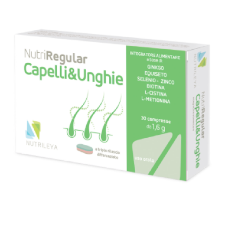 NutriRegular Cheveux & Ongles Nutrileya 30 Comprimés