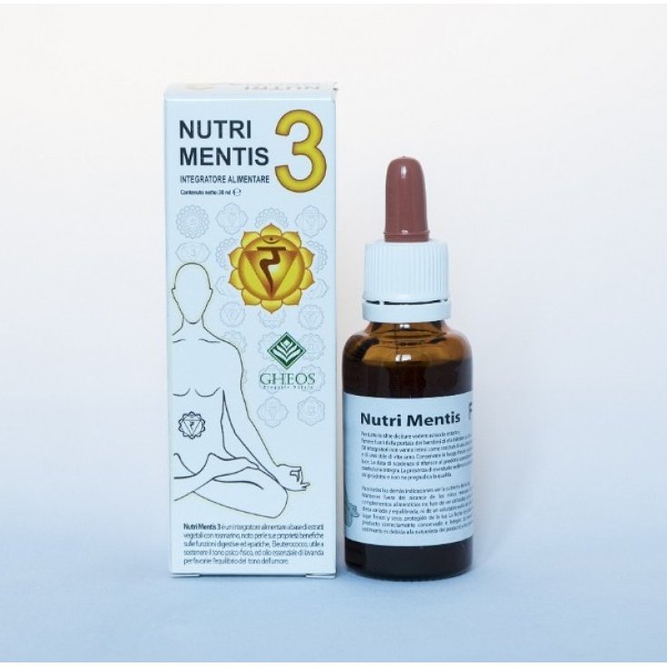 NutriMentis 3 GHEOS Gouttes 30ml