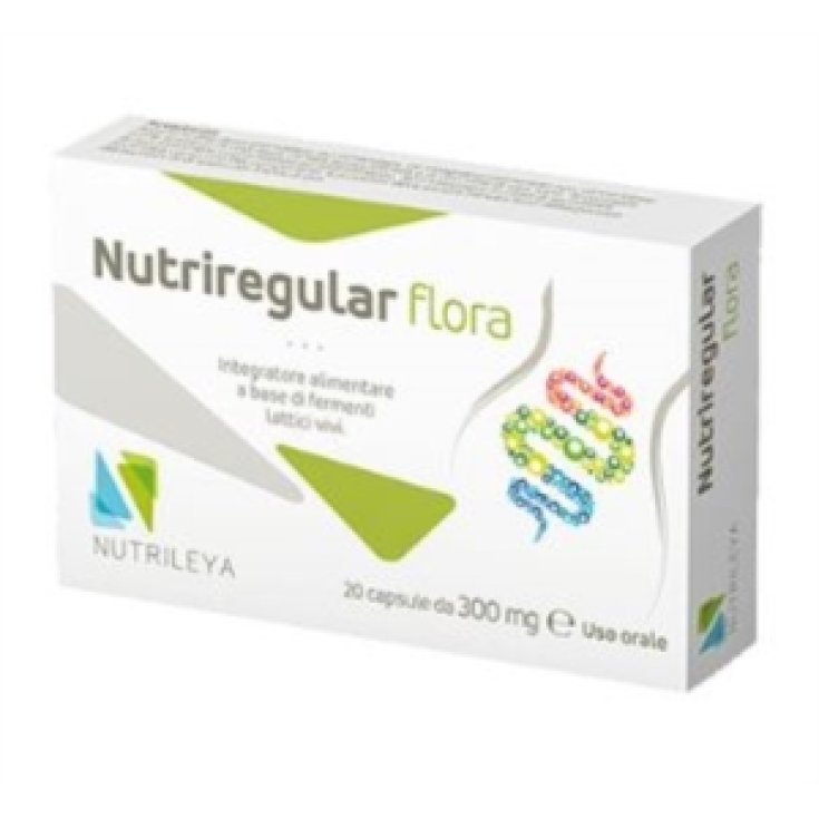 Nutriregular Flore Nutrileya 20 Gélules