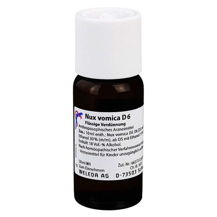 Nux Vomica D6 Weleda 50 ml