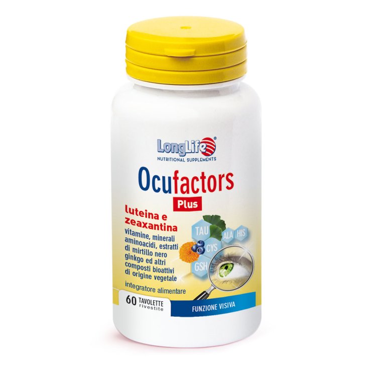 OcuFactors Plus LongLife 60 comprimés enrobés