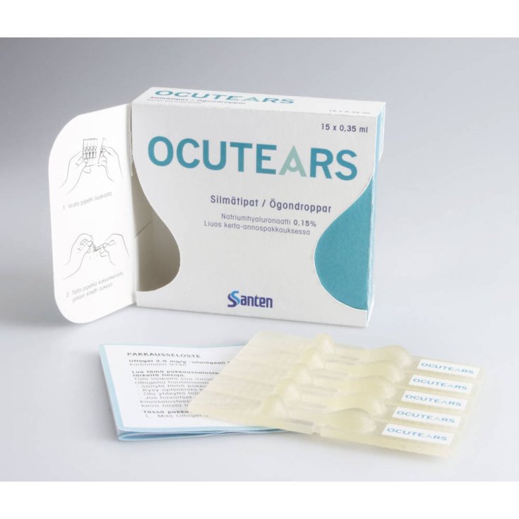 OCUTEARS® HYDRO + HA 4% Santé 10ml 15x0.35ml