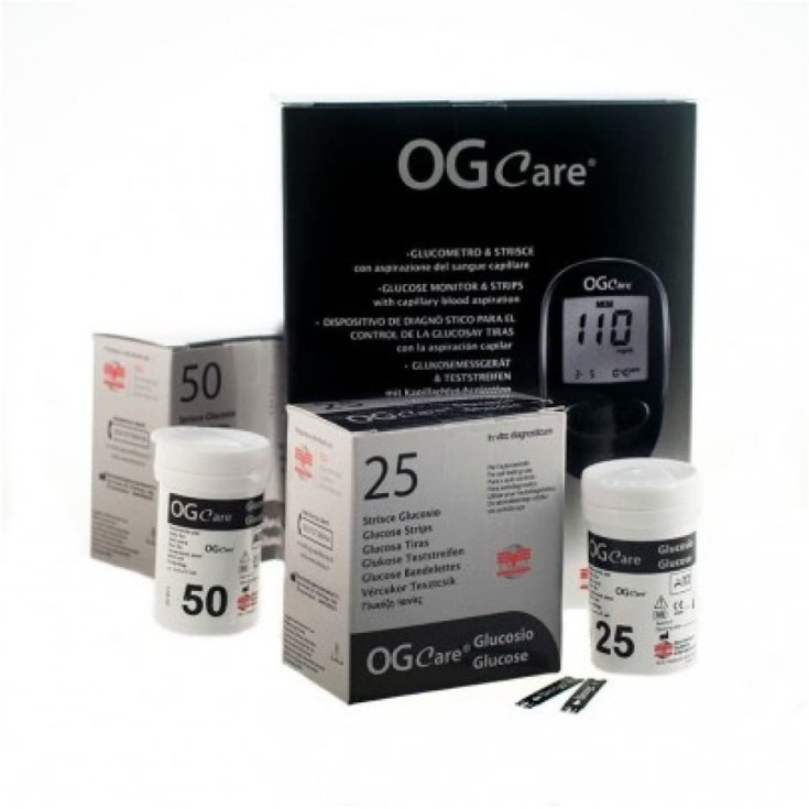 OGCare Glucose 33G Système Biochimique 50 Lancettes 