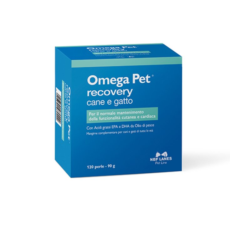 Omega Pet Recovery Chien et Chat NBF Lanes 120 Perles