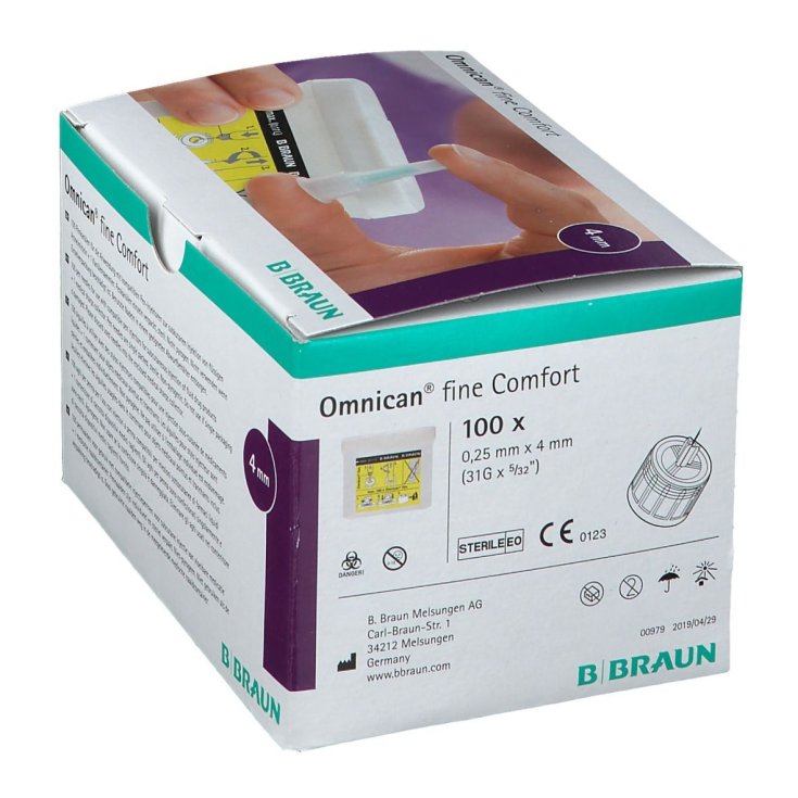 Omnican® Fine Comfort G31 B.Braun 100 pièces