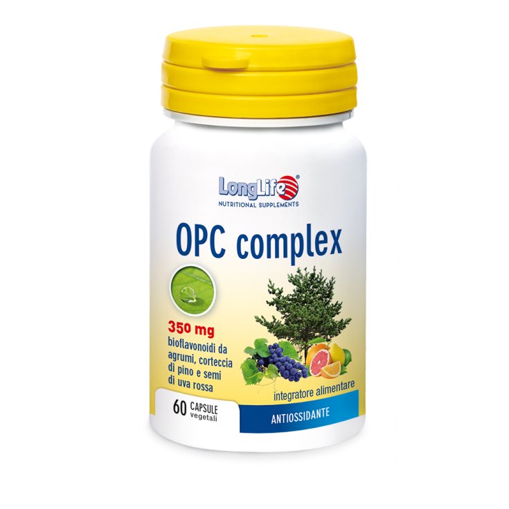 Complexe OPC LongLife 60 Capsules Végétariennes