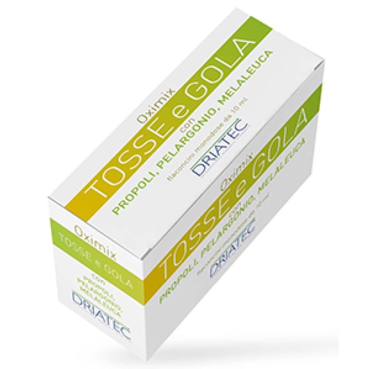 Oximix Toux Et Gorge Driatec 10 Ampoules