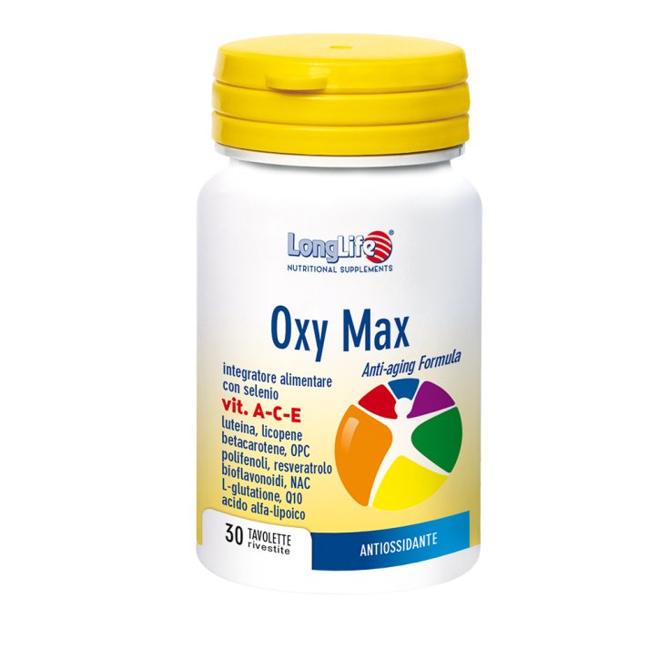 Oxy Max ACE LongLife 30 Comprimés Enrobés