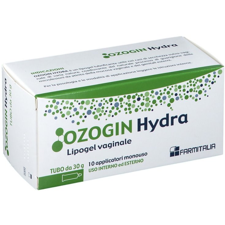 Farmitalia Ozogyn Hydra Lipogel Vaginal 30g + 10 Applicateurs Jetables