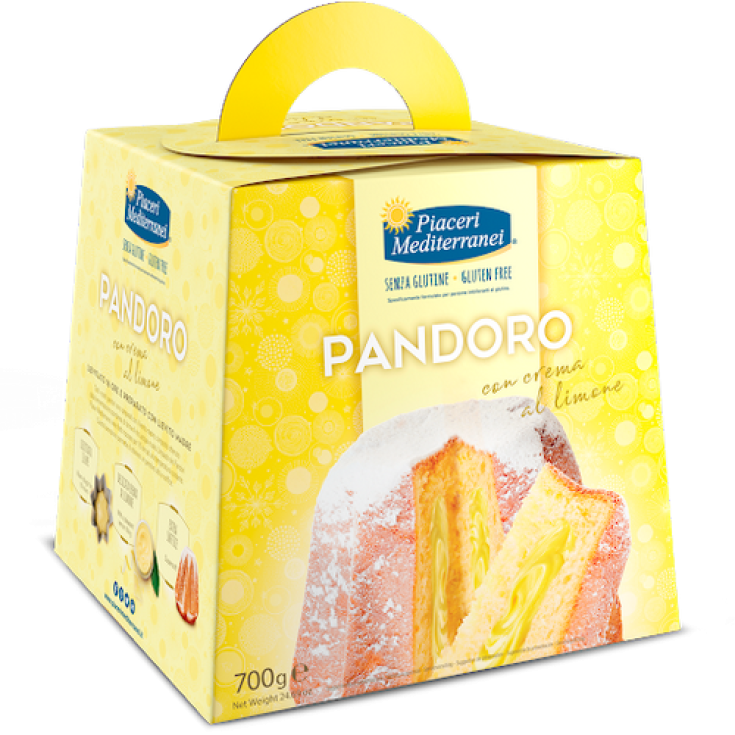 Pandoro Avec Crème De Citron Piaceri Mediterranei 700g