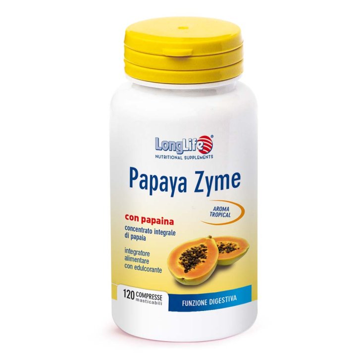 Papaye Zyme LongLife 120 Comprimés à Croquer