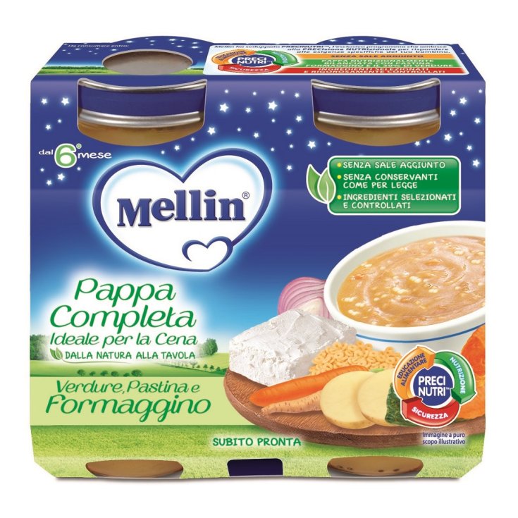 Repas complet Mellin 2x200g