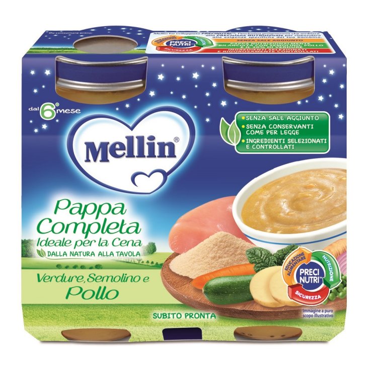 Repas Complet Semoule Mellin 2x200g