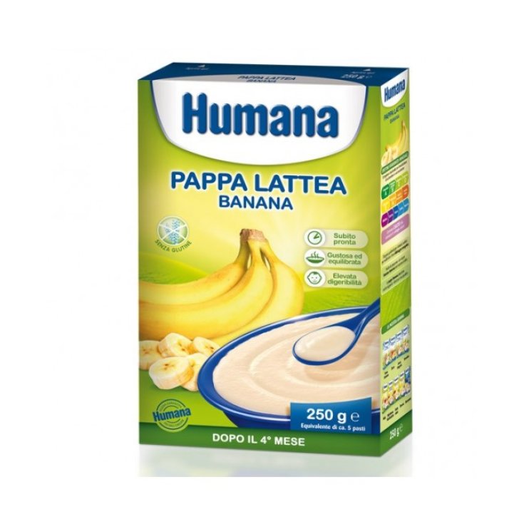 Gelée Lactée Banane Humana 250g