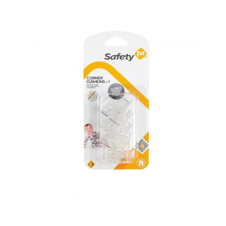 Protecteurs d'angle flexibles transparents Safety 1st 4 pièces