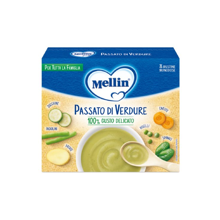 Purée de Légumes Mellin 8 Sachets Individuels