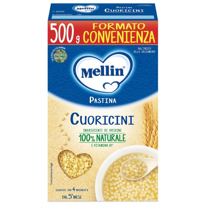 Pastina Cuoricini Mellin 500g