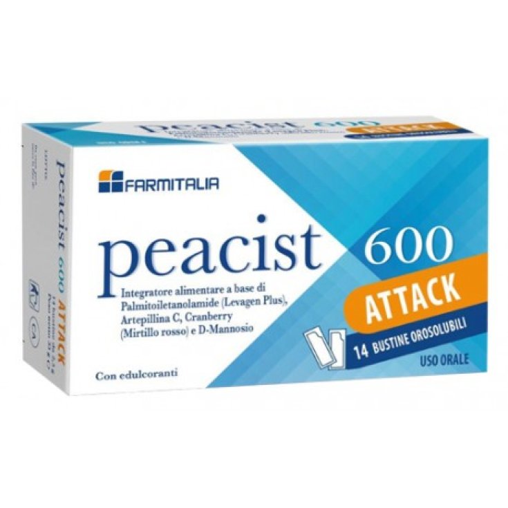 Peacist 600 Attack Farmitalia 14 Sachets Orosolubles