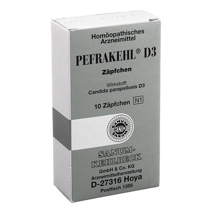 Pefrakehl D3 Sanum 10 Suppositoires