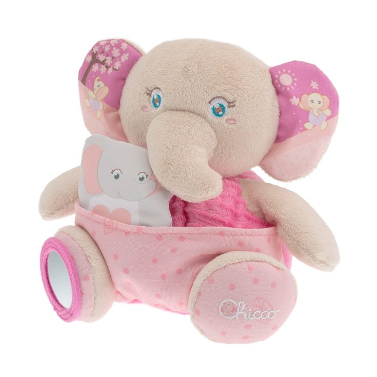 Éléphant Avec Marionnette Doux Câlins CHICCO 0M+