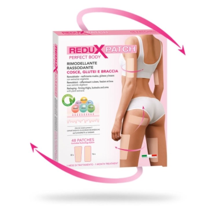 Reduxpatch Corps Parfait Cuisses Fesses Et Bras 48 Patchs