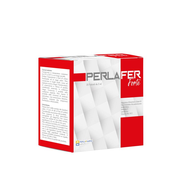 Perlafer Forte Perla Pharma 20 Ampoules