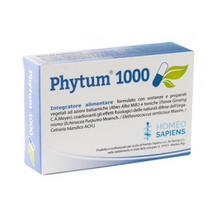 Phytum 1000 Homéo Sapiens 30 Gélules