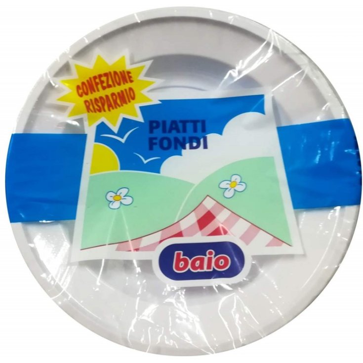 Baio Assiettes Creuses Extra Rigides 825g
