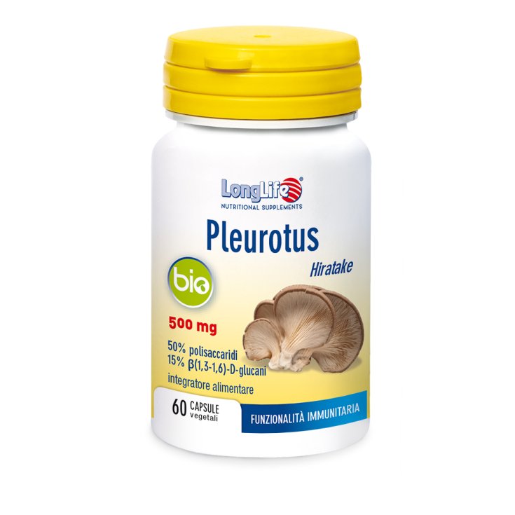 Pleurotus Bio LongLife 60 Capsules Végétariennes