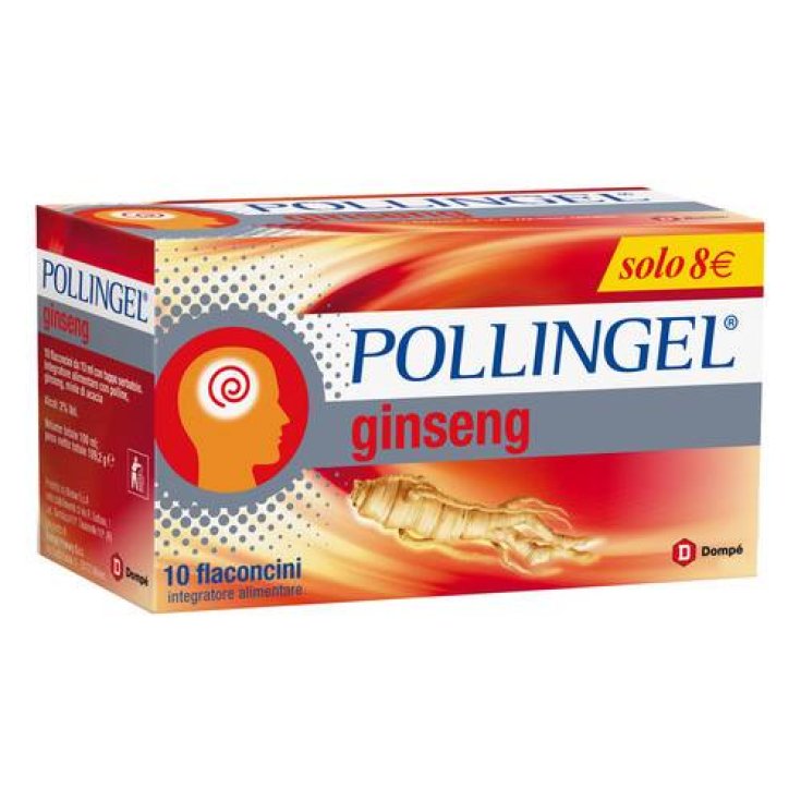 Pollingel® Ginseng Bracco 10 Flacons de 10ml