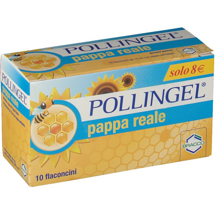 Pollingel Gelée Royale Bracco 10 Flacons De 10ml
