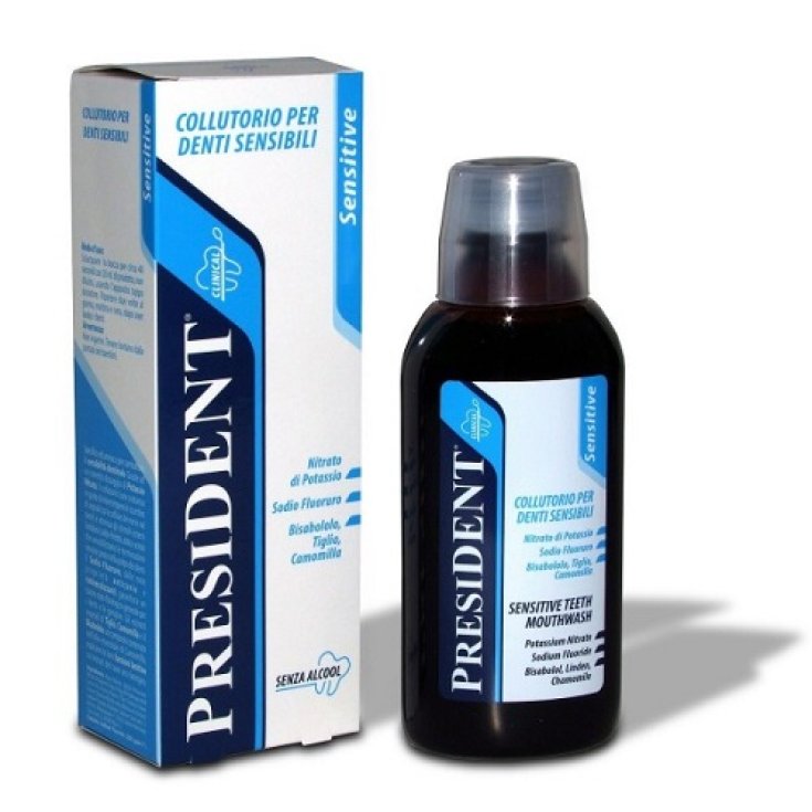 PresiDent Sensitive Bain de Bouche 250 ml