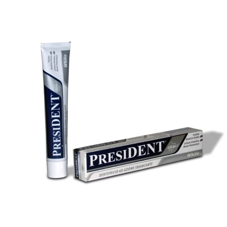 PresiDent White Dentifrice Action Blanchissante 75 ml