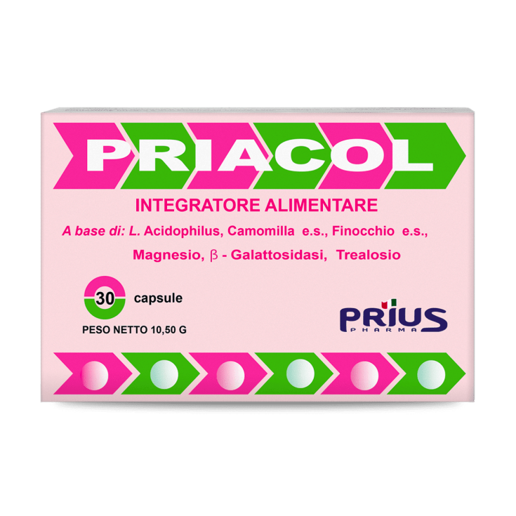 Priacol prius Pharma 30 Gélules