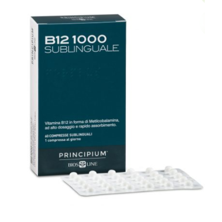 Principium B12 1000 BiosLine 60 Comprimés